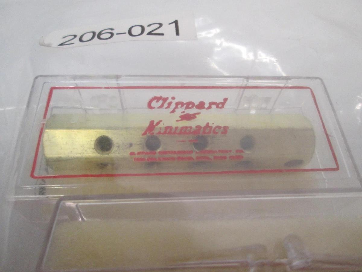 Clippard, MAN-12, 12 Port Brass Manifold, New, Lot of 40