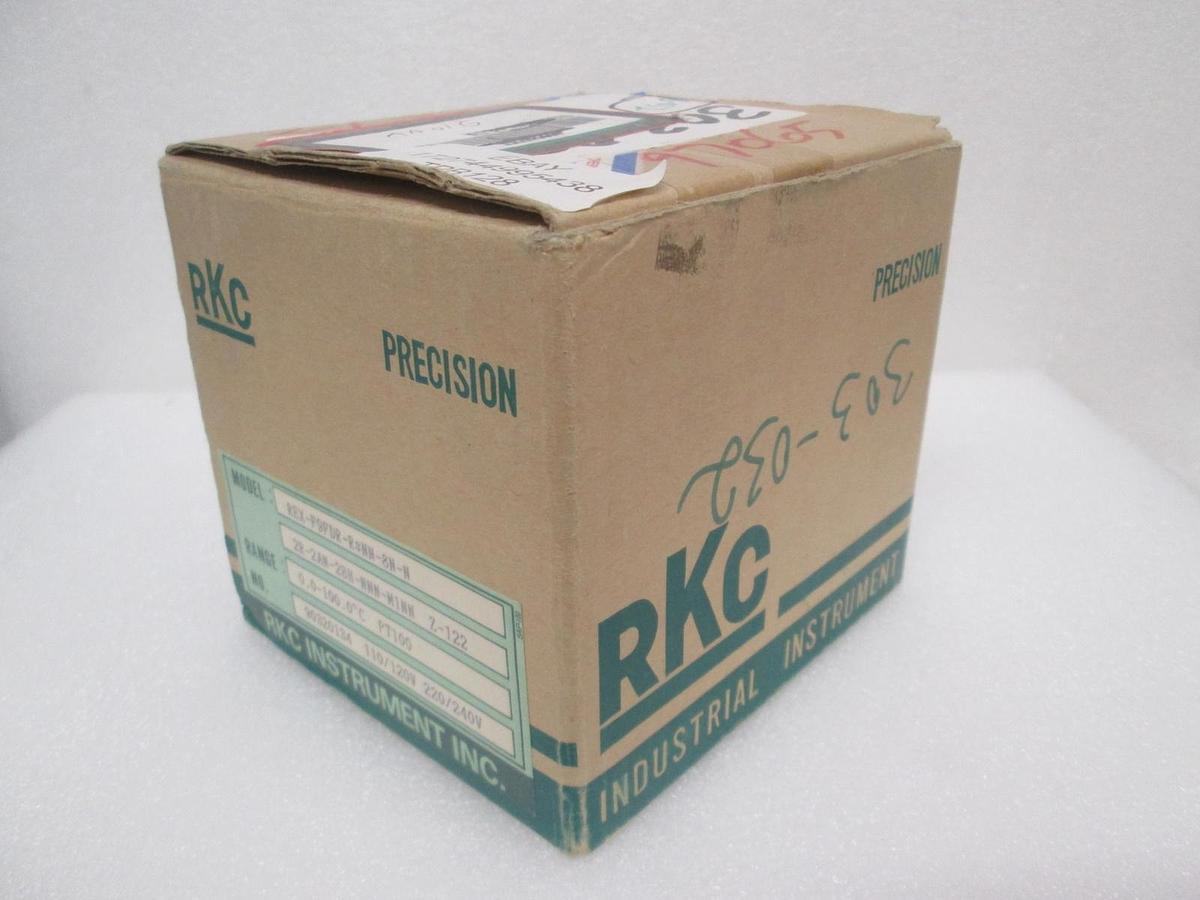 RKC Instruments Inc., REX-F9FDR, Temperature Controller, Range 0-100 C, New