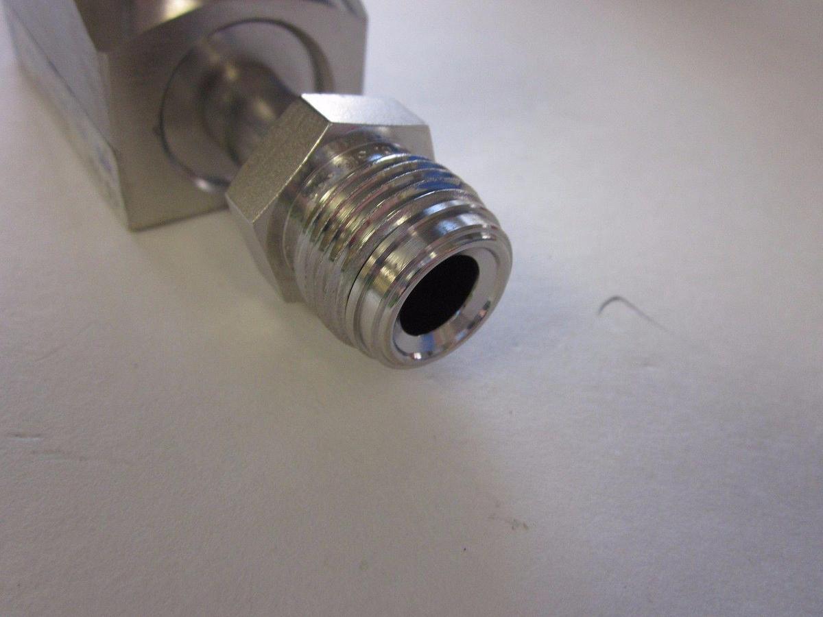 Used Veriflo 43700479 High Flow Valve, High Purity, 1/2"Tube x 1/2"FVCR, 250 psi