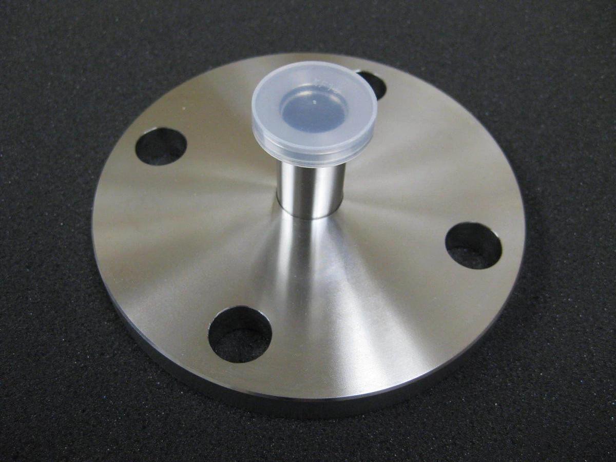 Stainless Steel Vacuum Assy: 5" F to NW16 Adapter, Centering Ring & Clamp