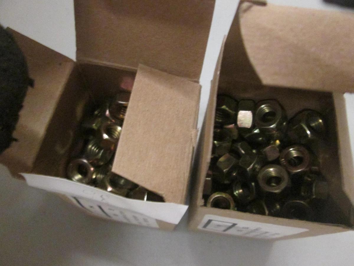 31CNFH8Y, 5/16- 18 Grade 8 Coarse Thread Finished Hex Nut Zinc Yllw, Lot of 200