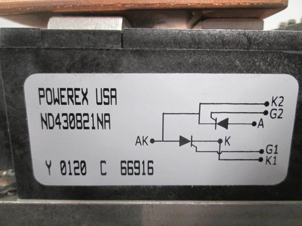MRL Cyclone furnace Powerex, ND430821NA, SCR Power Supply Module, New