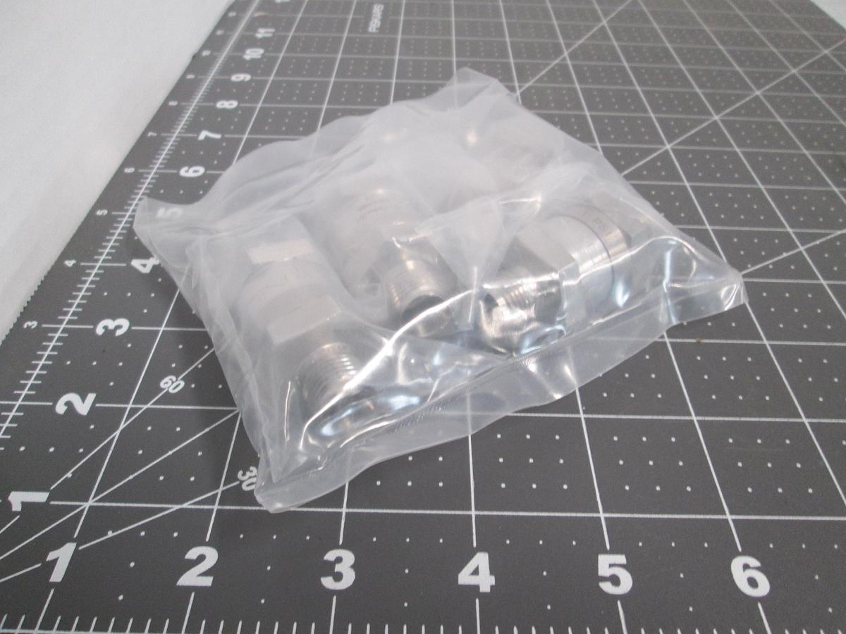 Used Swagelok SS-CHS6-1 New Sealed Stainless Poppet Check Valve 3/8" Lot of 4