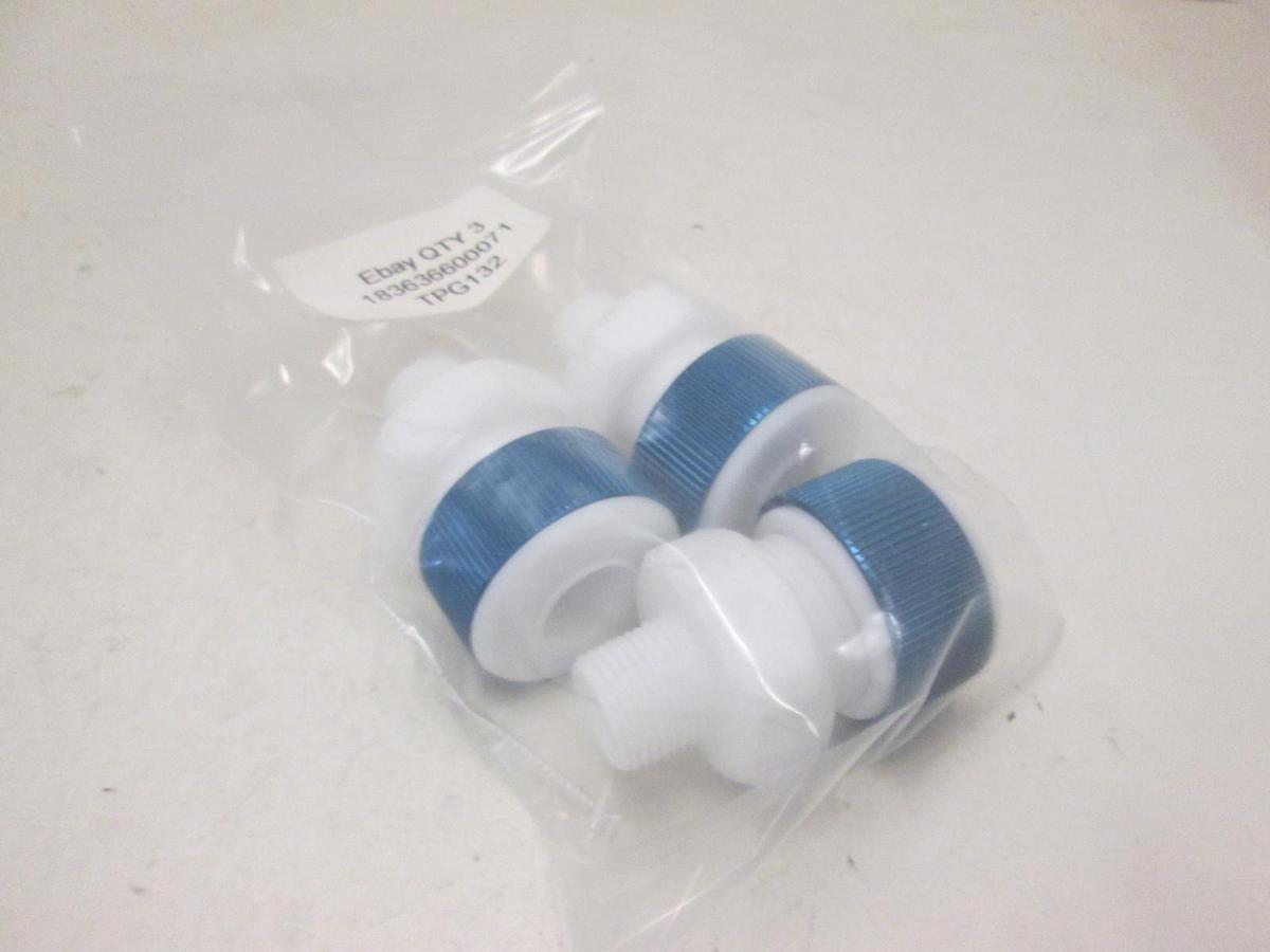 Swagelok, T-1010-1-6, MALE CONN 5/8 X 3/8NPT TEF, New, Lot of 3