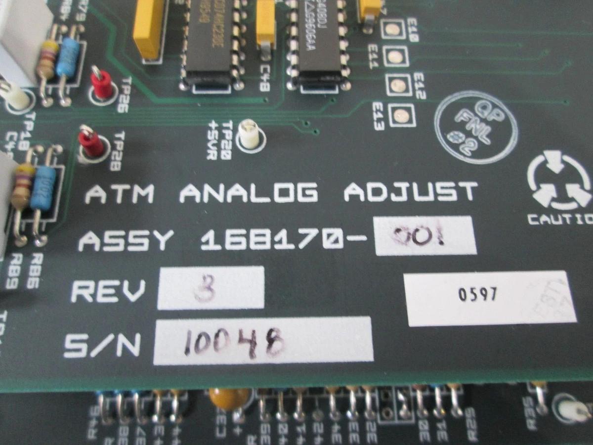 SVG Thermco, 604107-01, Analog ATM PCB Assy, New