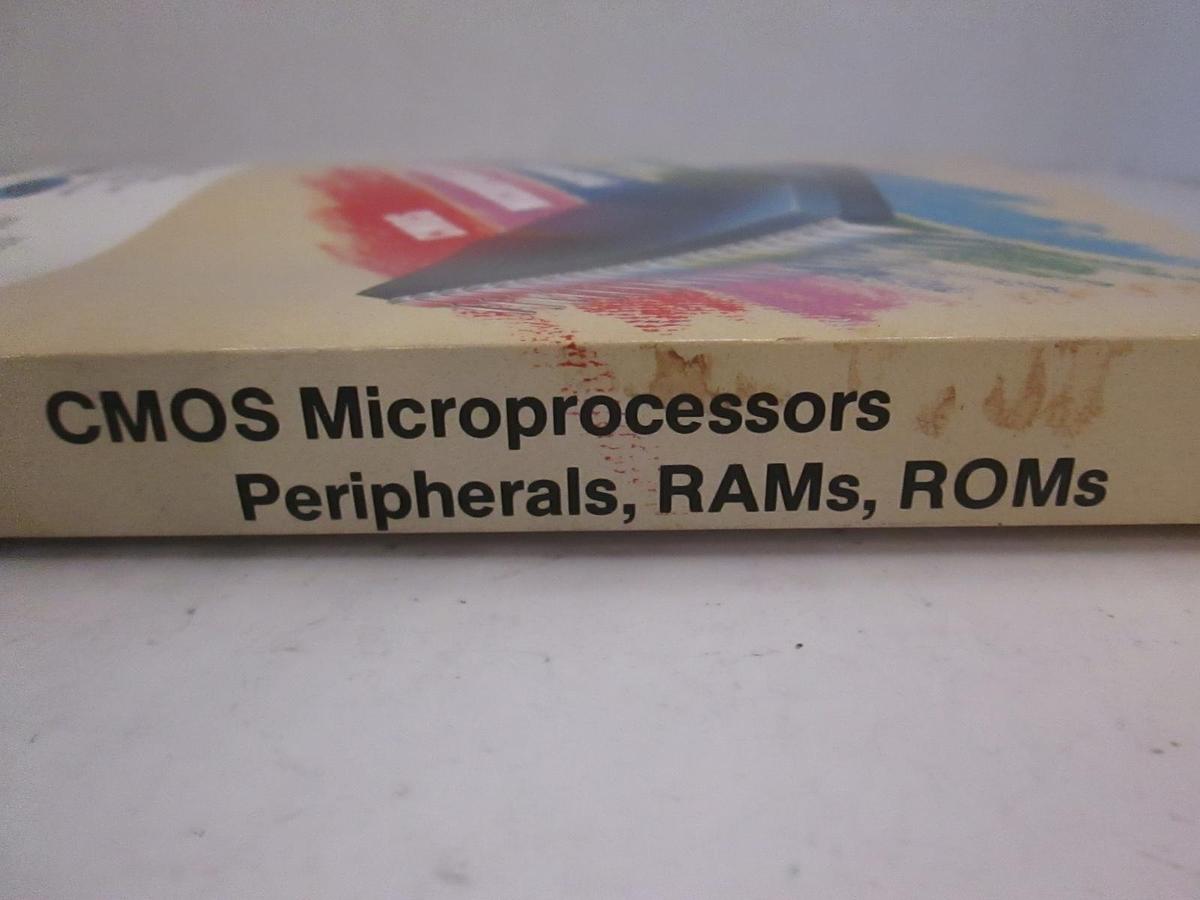 Used GE Solid State Data Book, CMOS Microprocessors Peripherals RAMs, ROMs, Used