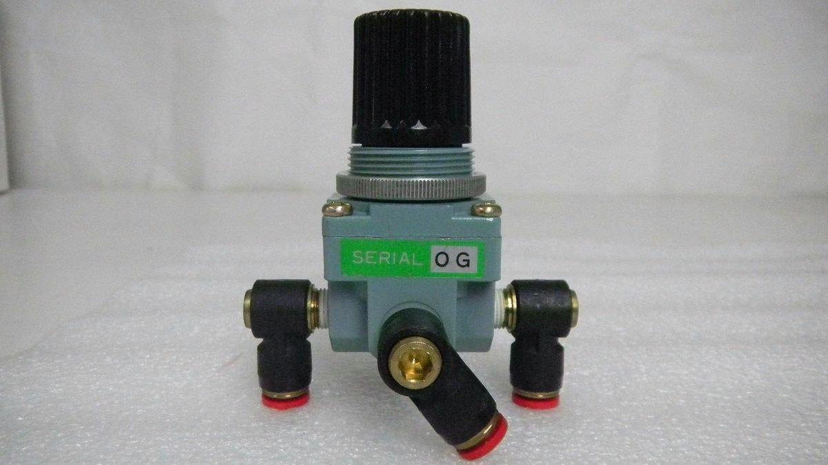 Used CKD Wilkerson Regulator B2019-1C-P, 4- 1/8" Ports, Used