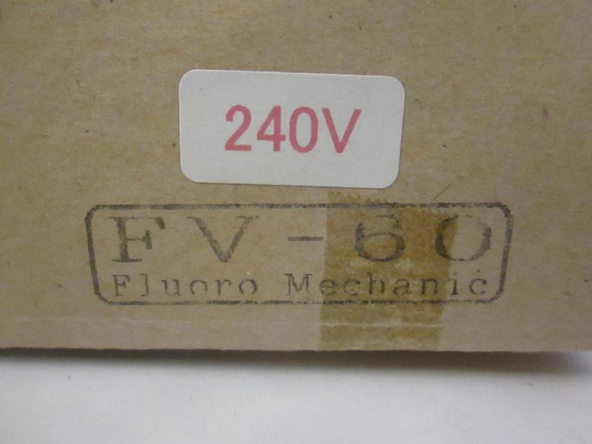 Fluoro Mechanic, FV-60, Vacuum Pump, New