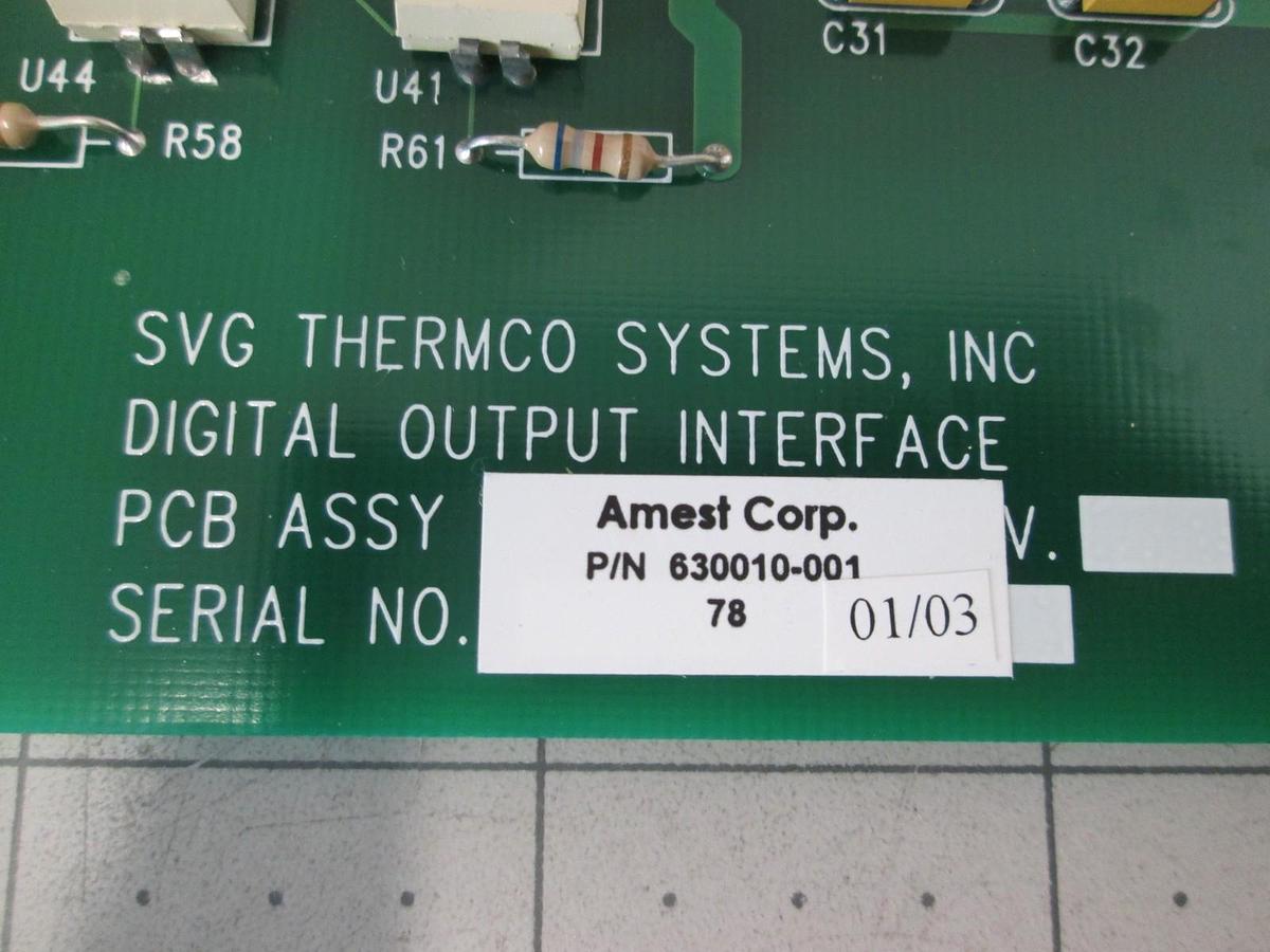 SPT Micro, 630010-01, Digital Output Interface Slot 2, PCB Assy, New