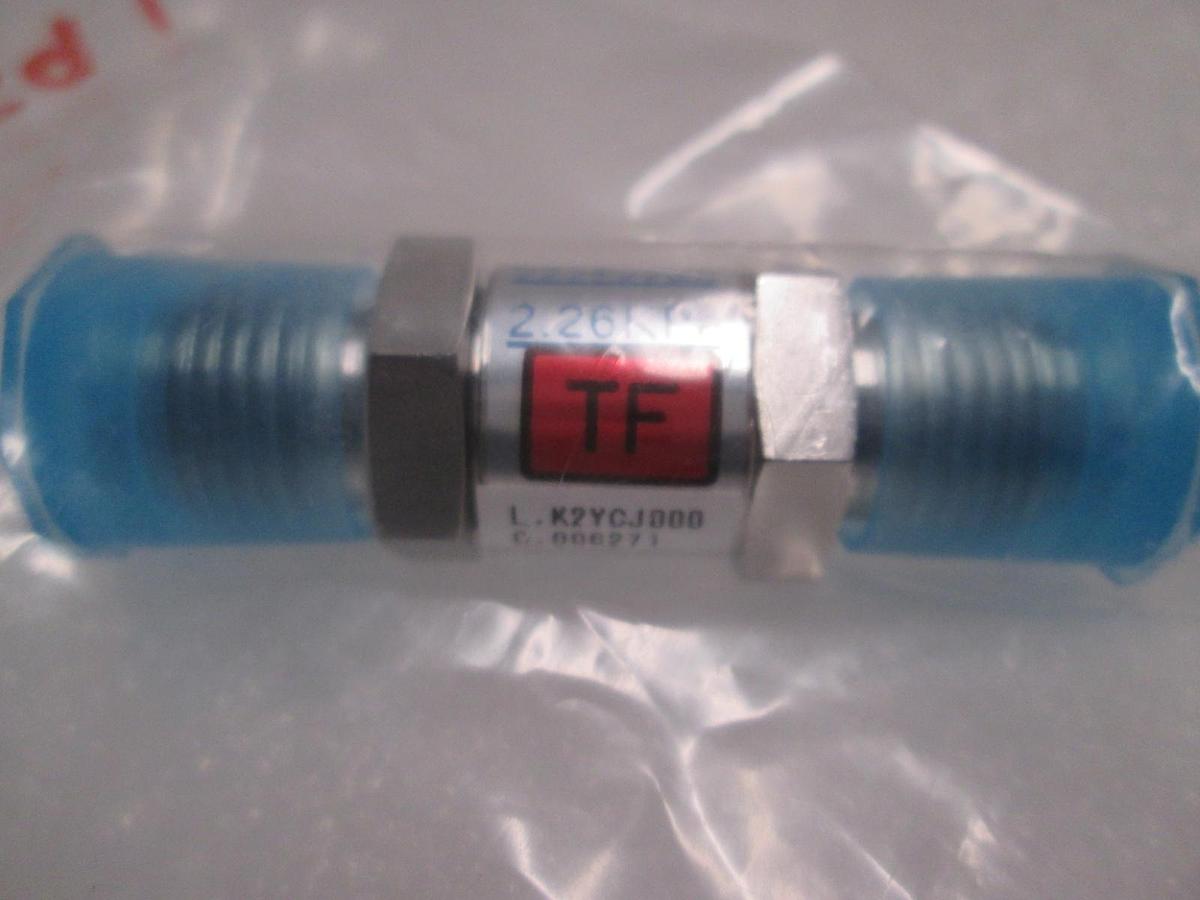 Fujikin, Check Valve, K2YCJ000, 8100906684, Used