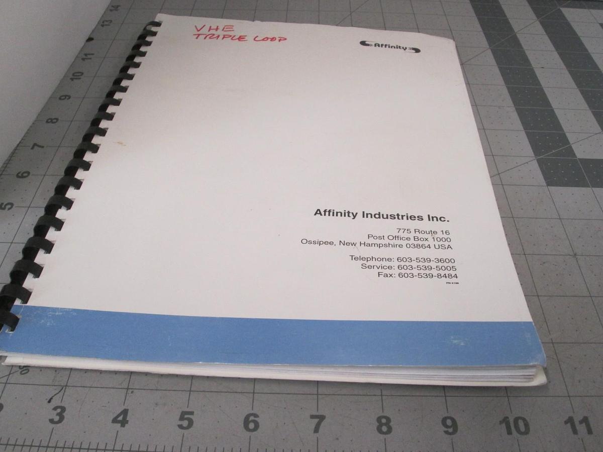 Used Eaton Corporation, VHE Triple Loop Chiller, User Manual, 8101488, Used
