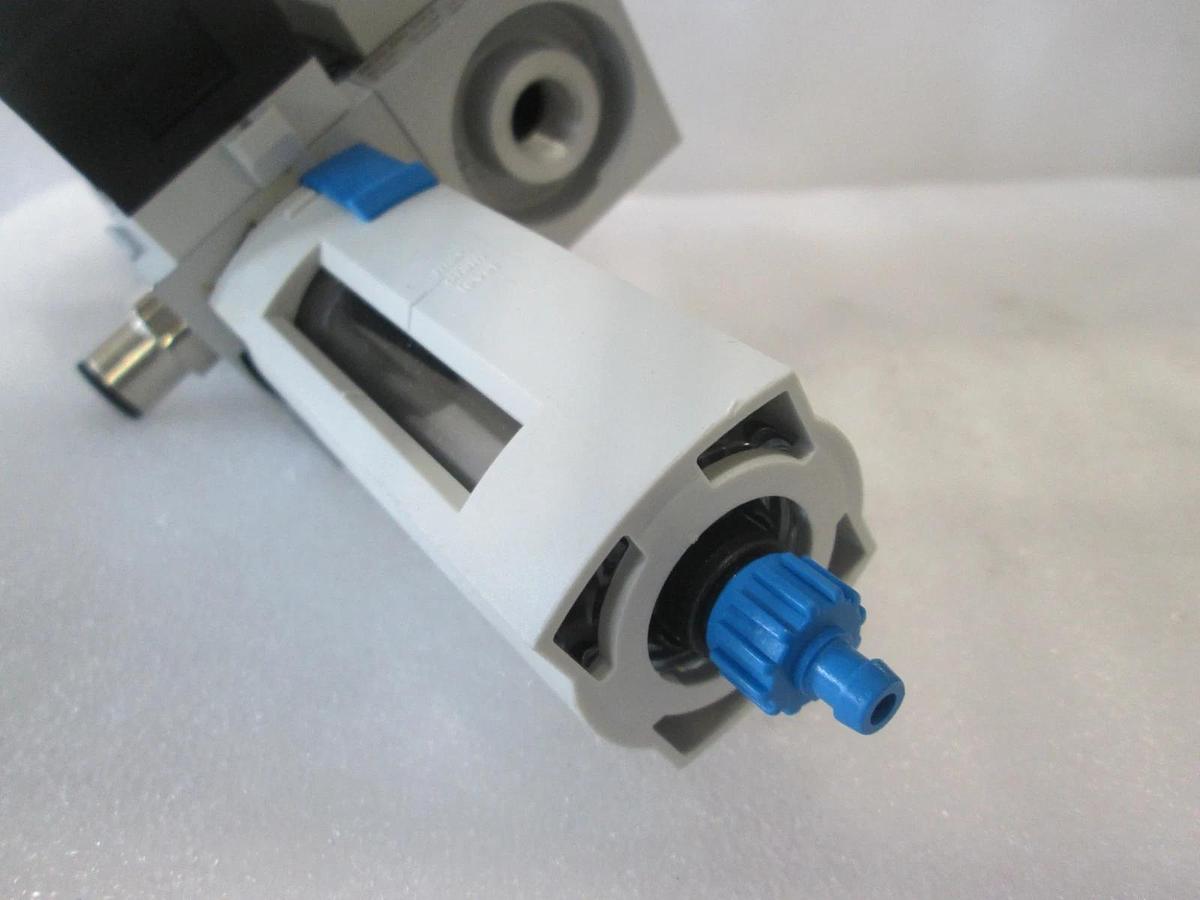 Used Festo, MS4-LFR-1/4 Filter Regulator Assy w/ M54N-EM1 Filter, Used