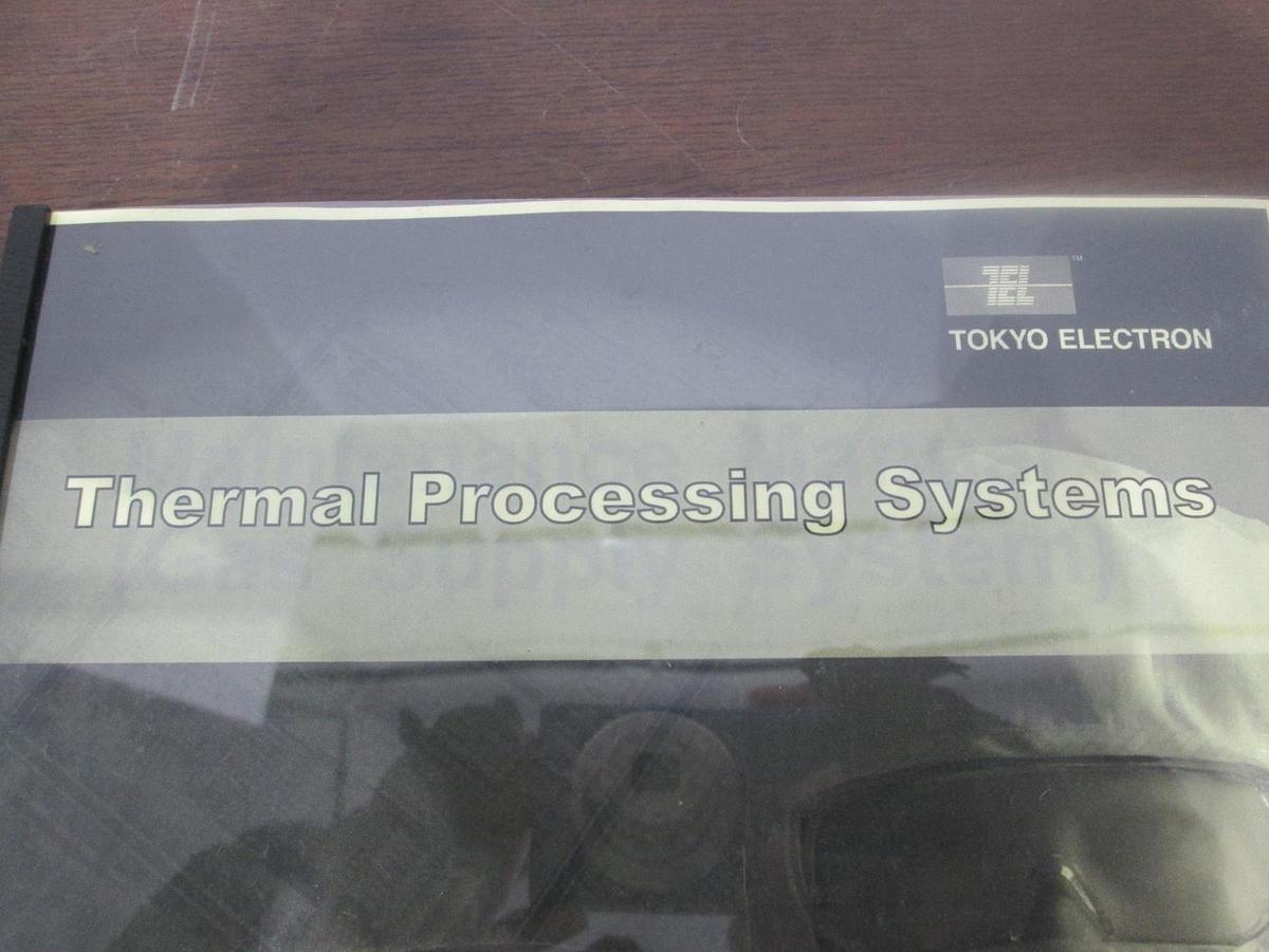 TEL Tokyo Electron, ALPHA-8SE/ATP/ATPf, Maintenance Manual (Gas Supply), New