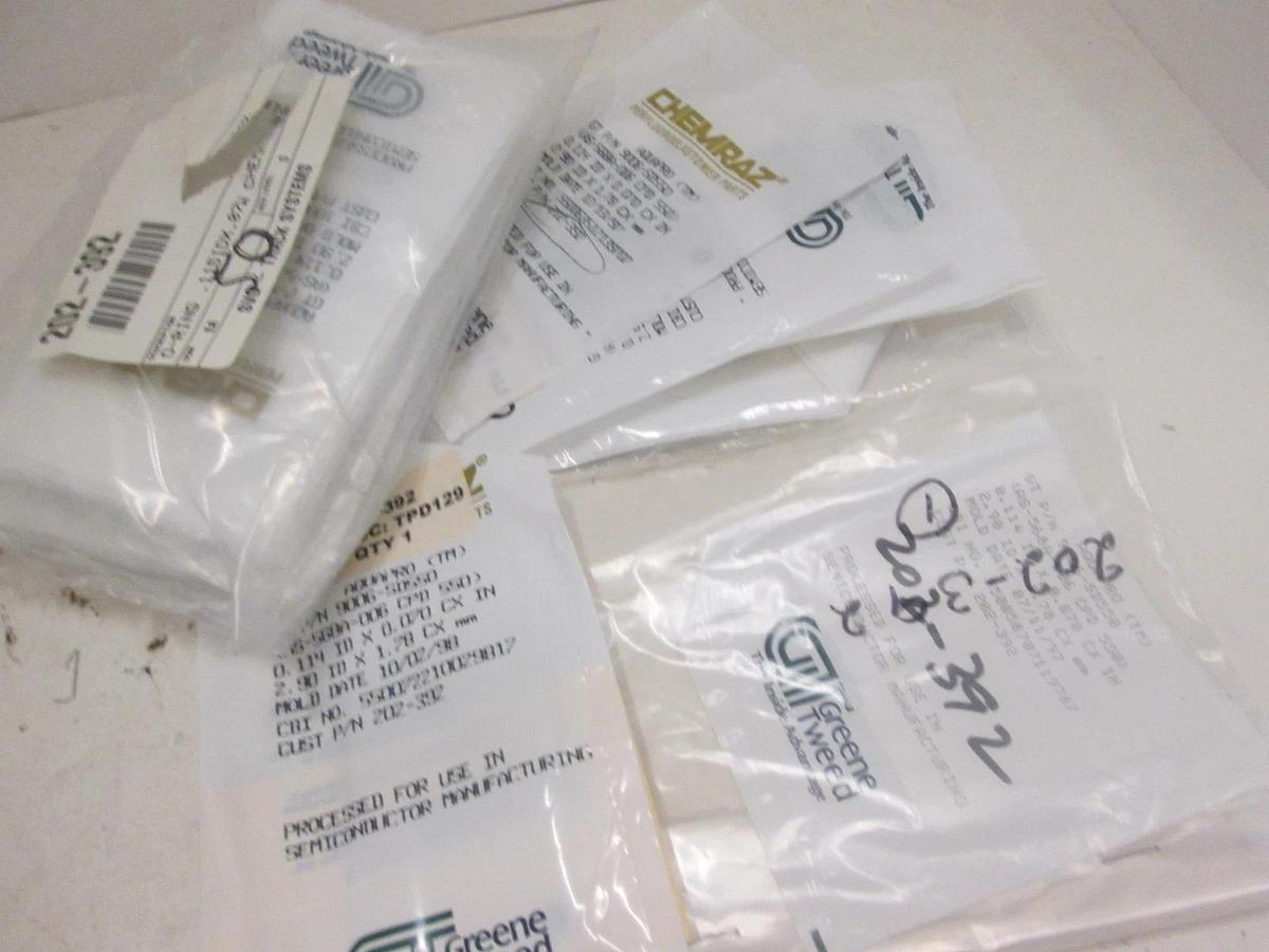 GREENE TWEED, 9006-SD550, O-RING,0.070Dx0.115ID,CHEMREZ, AQUAPRO, New, Lot of 57