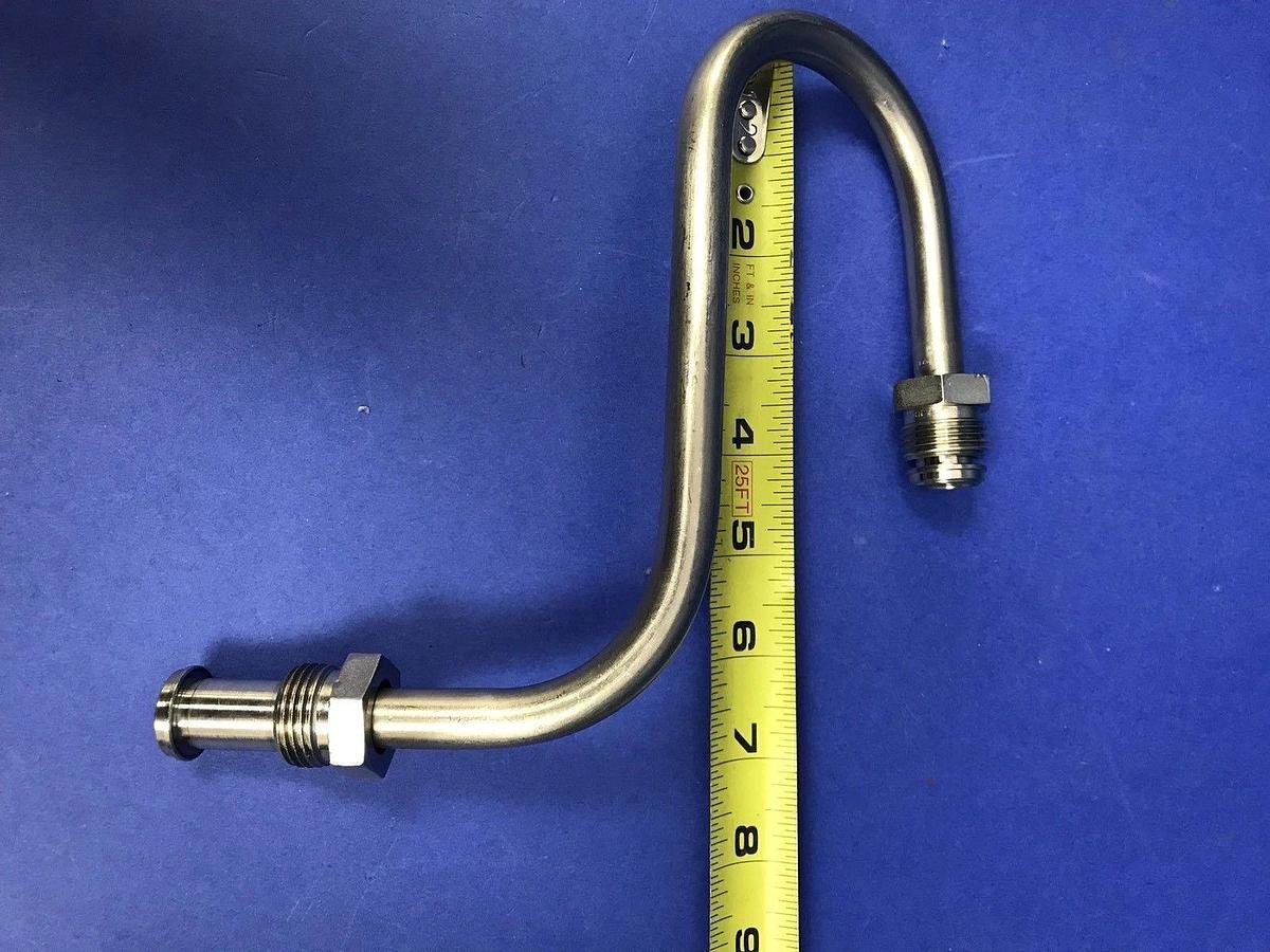 Used Stainless Steel Swagelok Tube Assy 1/2" MVCR x 1/2"MVCR, Used