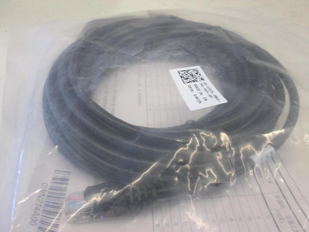 Used Dell, CN-01R725-69644-1AO-89FF-A01, Ethernet Cable, New