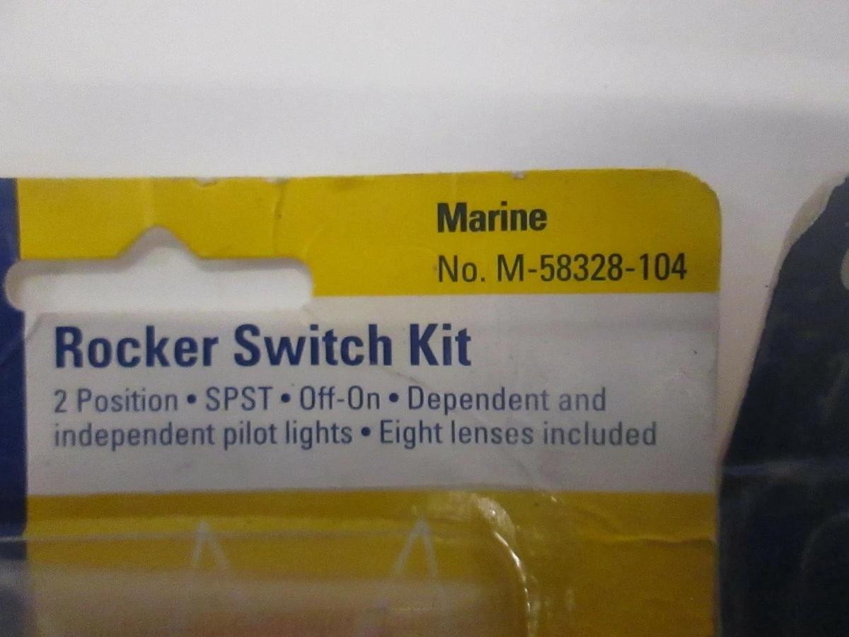 Cole Hersee, Rocker Switch Kit, M-58328-104, New, Lot of 3