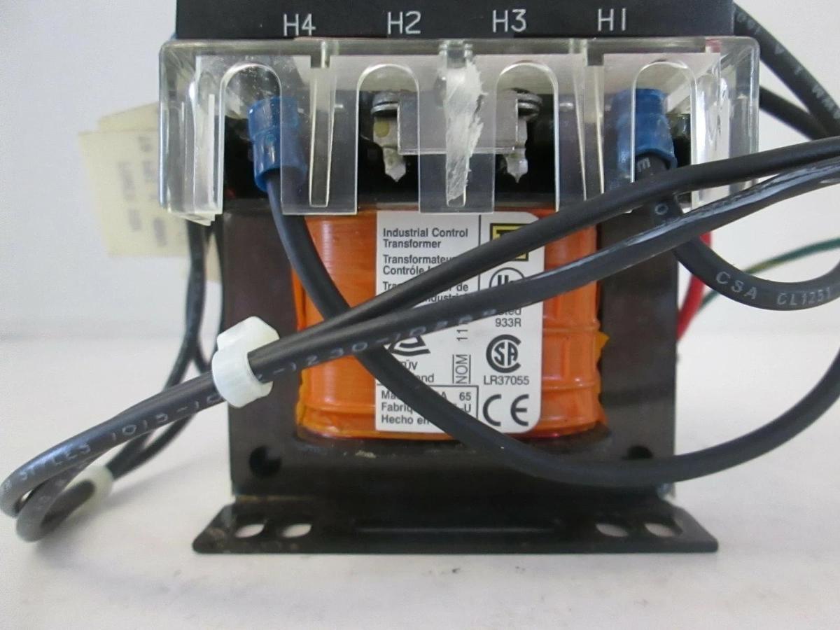 Used Square D Quick Connect Terminal Transformer LR21455, Used