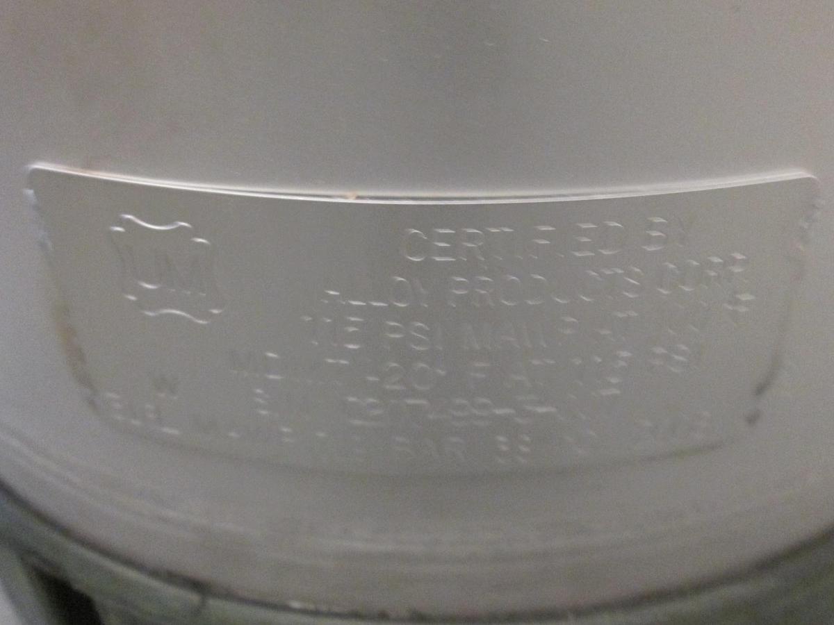Used ALLOY PRODUCTS CORP, 5GAL PRESSURE CANISTER 12" DIA WIDE MOUTH, New
