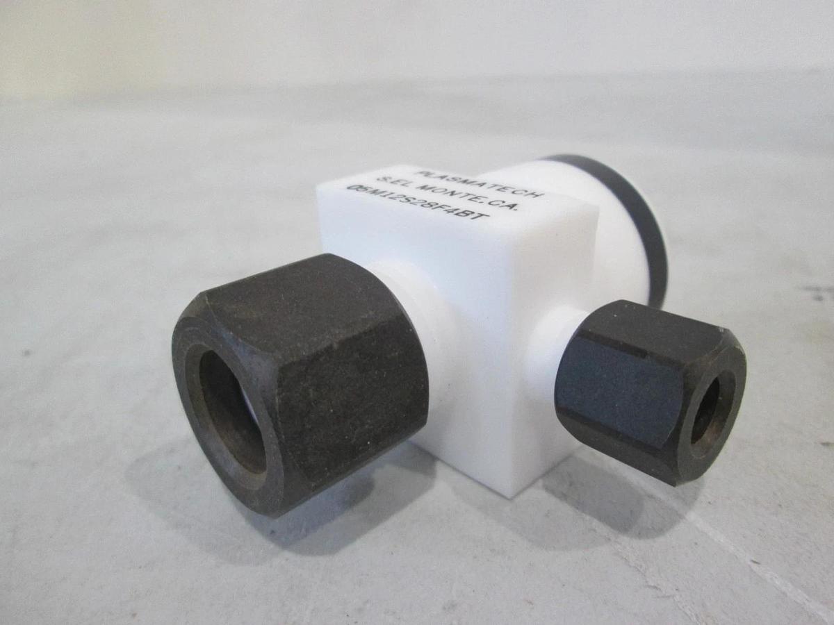Plasma Tech, 05M12S28F4BT, Teflon Fitting, New