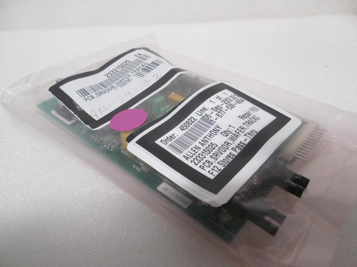 Ushio, Servo Drive, SRV-01, Wafer Tracking PCB, 302-043, New