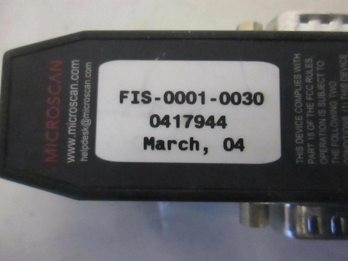 Used Microscan IB-3PC, Scanner Interface, Used