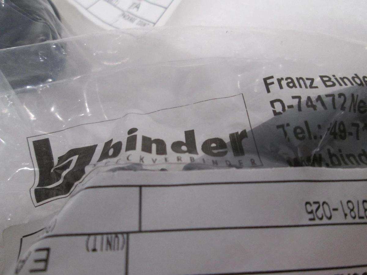 TEL Tokyo, Binder, Round Connector, 99-4221-00-04, New, Lot of 2