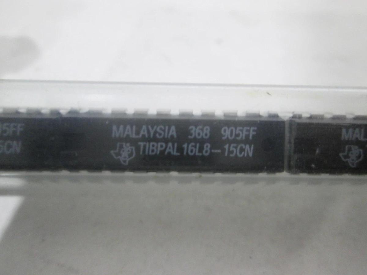Texas Instruments, TIBPAL16L8-15CN, Integrated Circuit, New, Lot of 18
