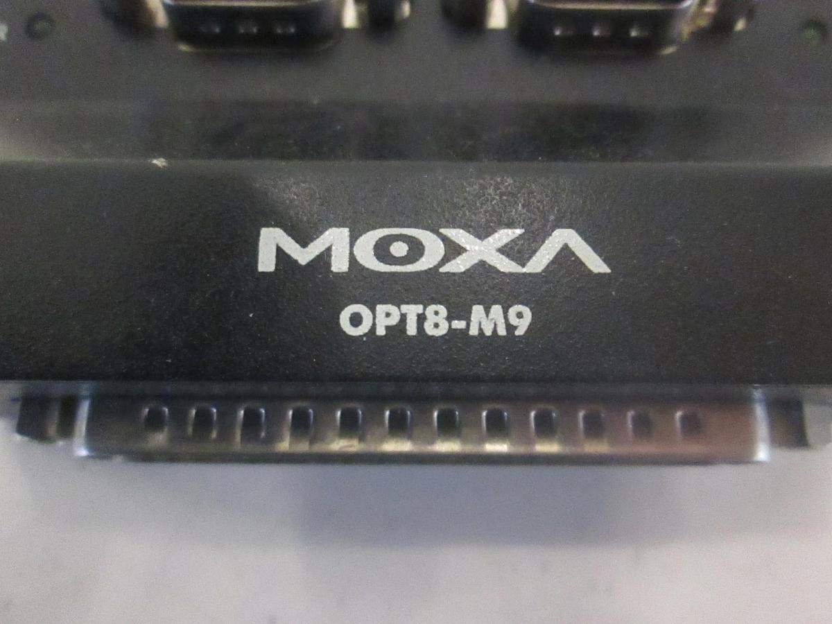 Used MOXA, OPT8-M9 Connection Box, Used