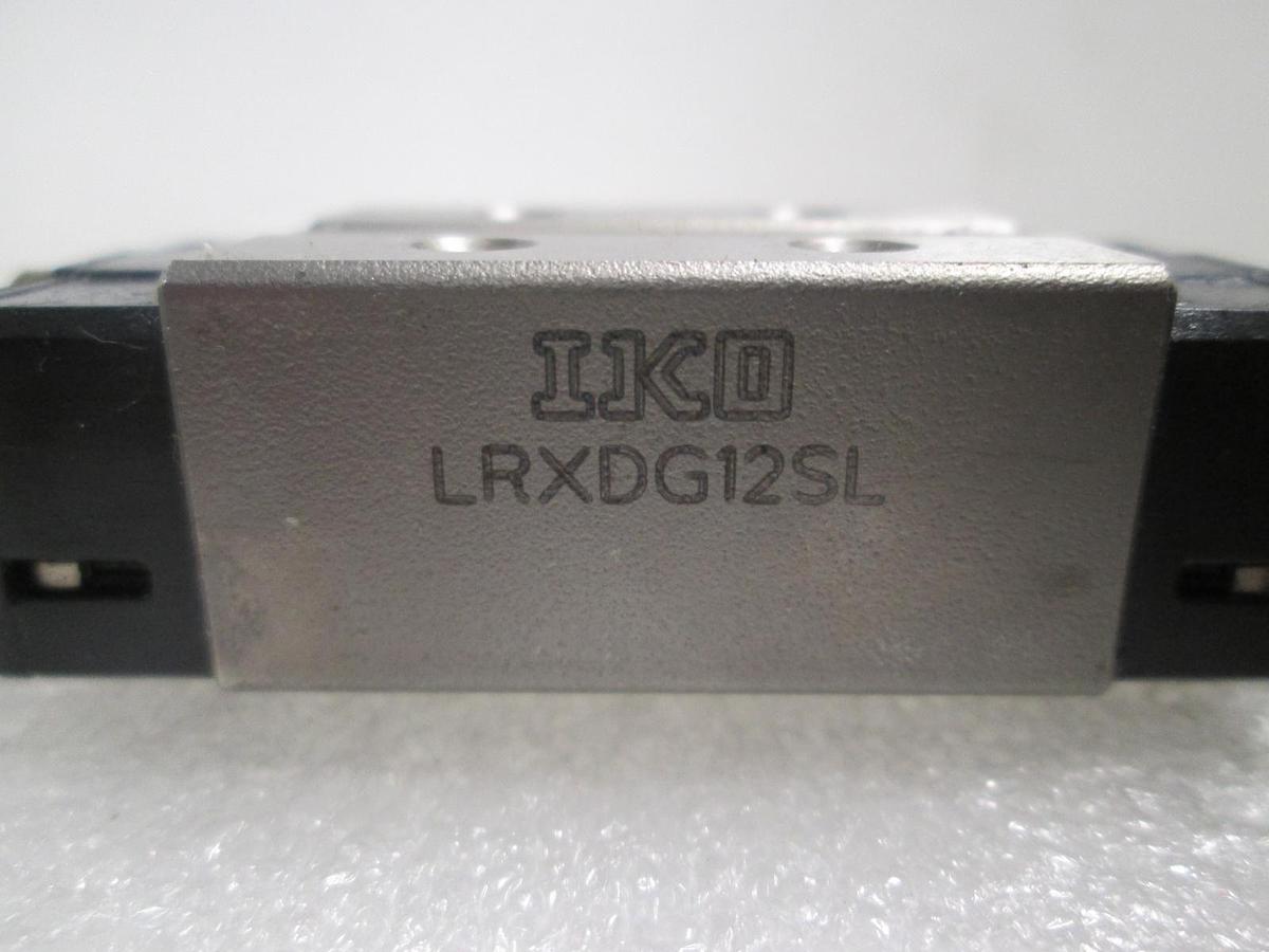 IKO, LRXDG12SL (2), Linear Bearing Guide Block w/ Guide Rail, New