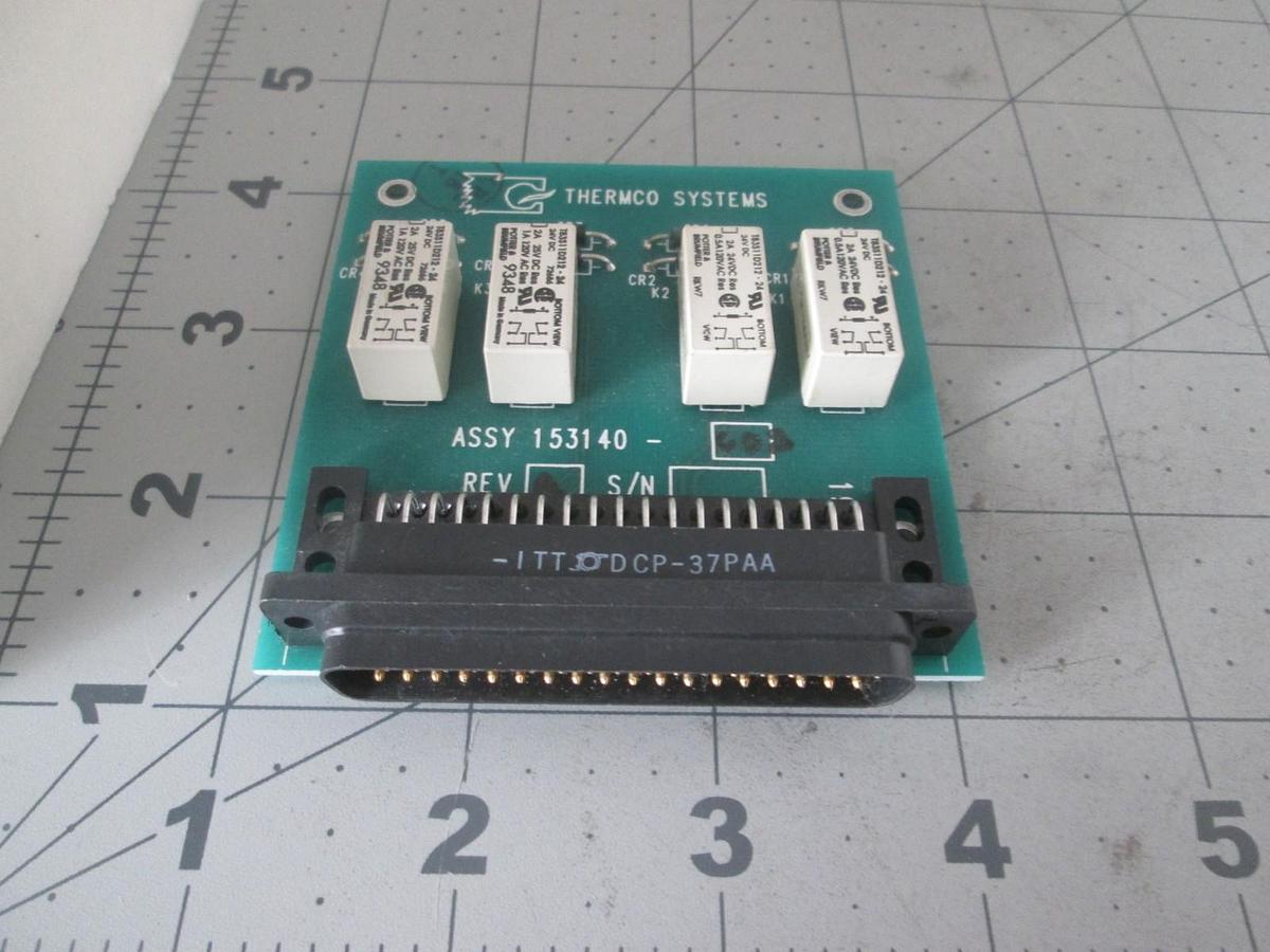 Used SPT Micro, 153140-002, Quad Relay PCB Assy, New