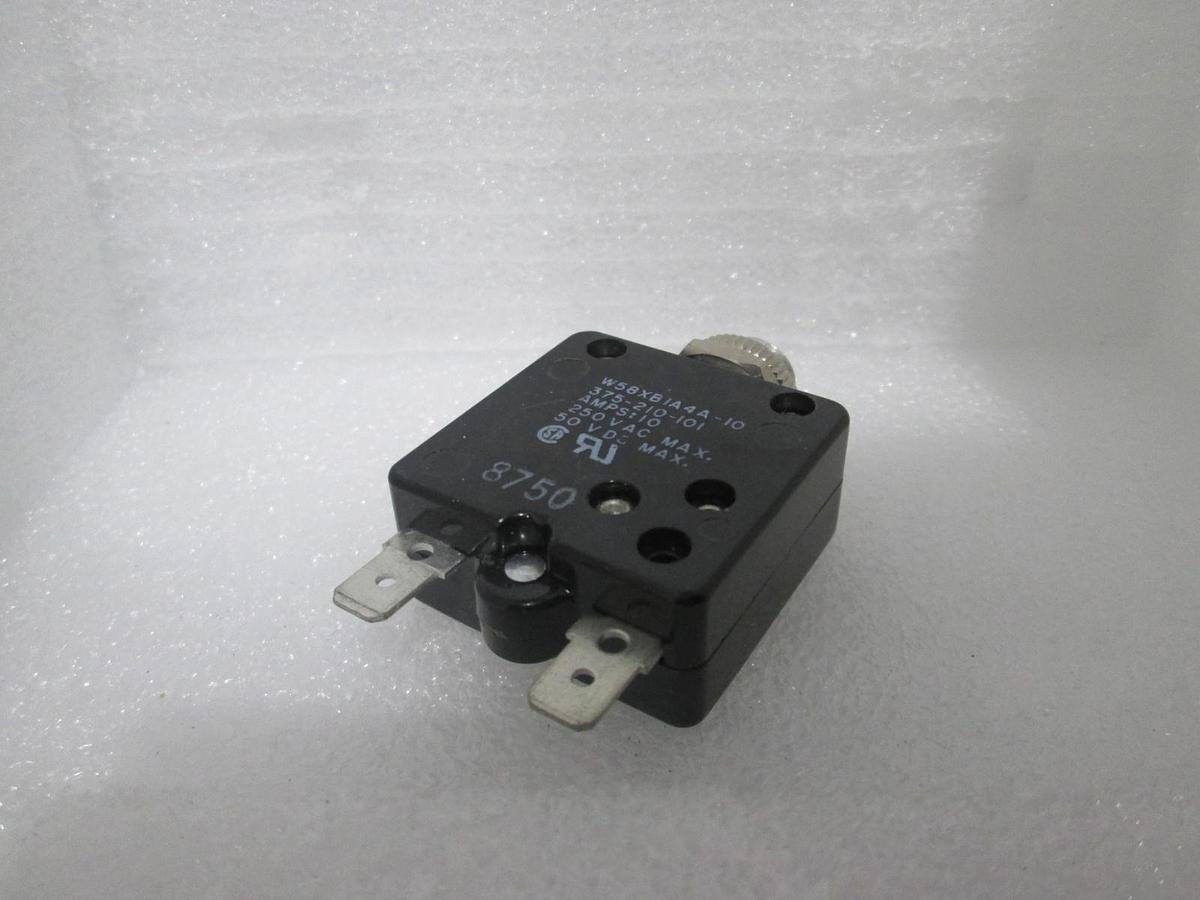 Potter & Brumfield, W58XB1A4A-10, Circuit Breaker, 10A, 375-210-101, New