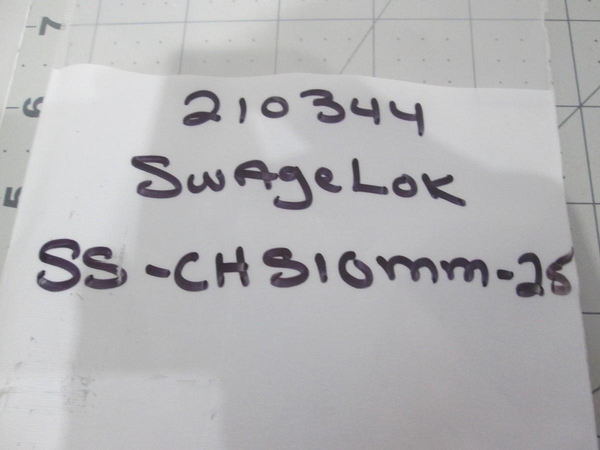 Swagelok, SS-CHS10MM-25, Check Valve, 25PSI, New