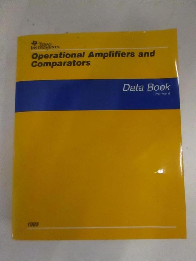 Used Texas Instruments Operational Amplifiers and Comparators Data Book Vol. 4, Used