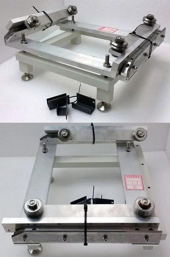 Used TEL Tokyo Electron Leveling Base with Sliding Rails, Used