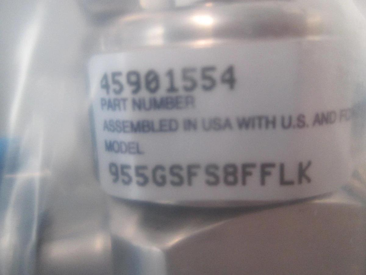 Parker, 955GSFS8FFLK, 2 Port, NC, Manual Valve, 1/2" FVCR x 1/2" FVCR, New