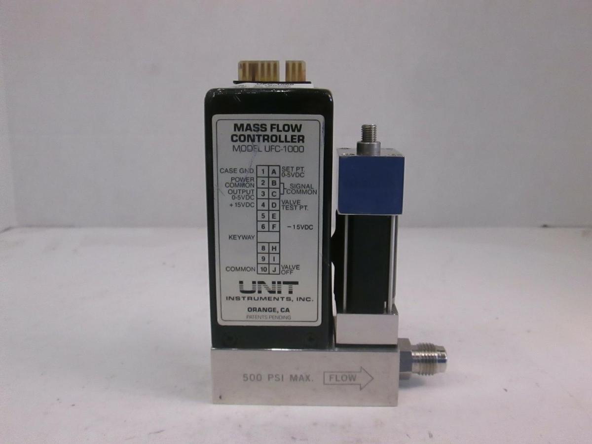Used Unit UFC-1000 Mass Flow Controller MFC, O2, 50 SCCM