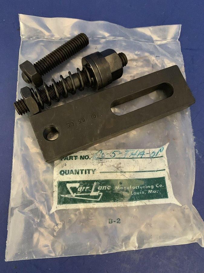 Carr Lane CL-5-THA-OP Steel Tapped-Heel Clamp Strap Assy, New