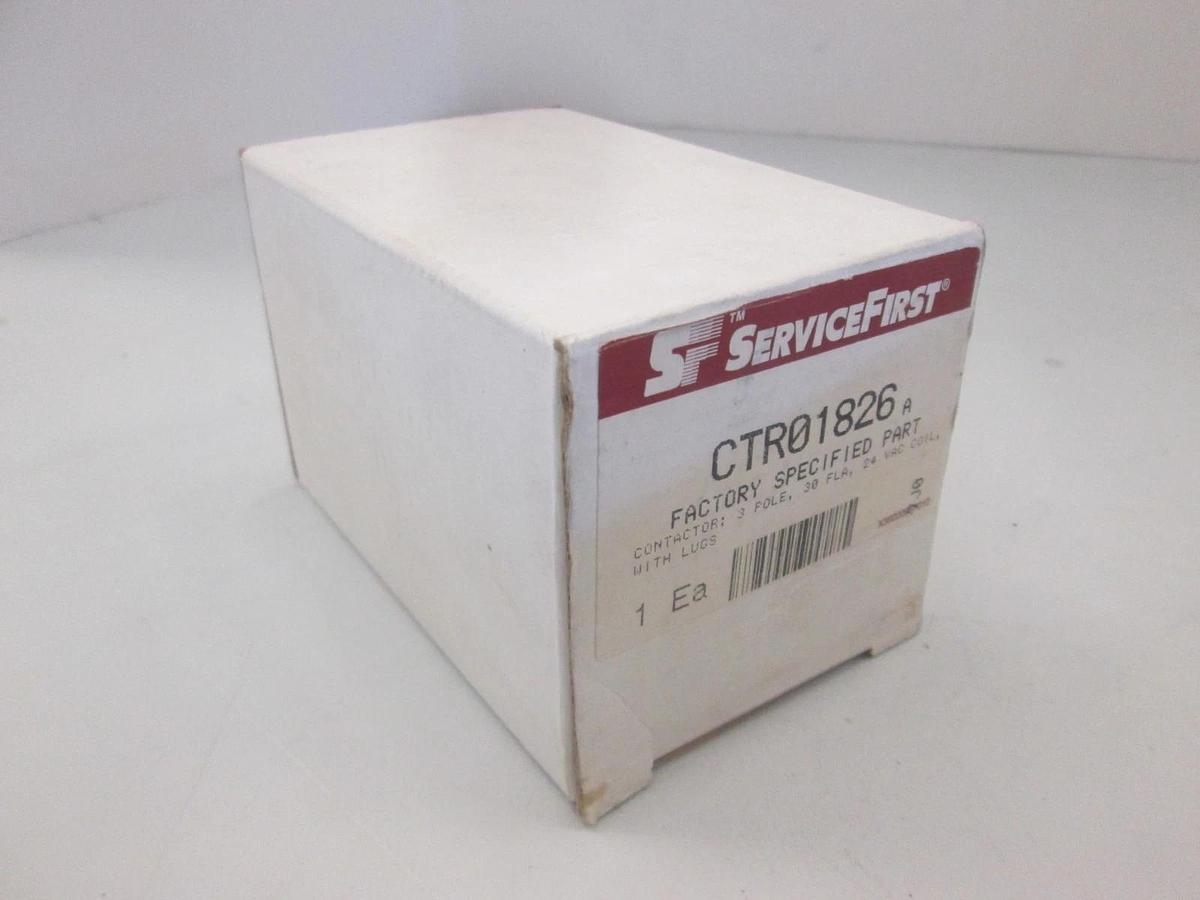 Service First, CTR01826, Contaactor, 3 Pole, New