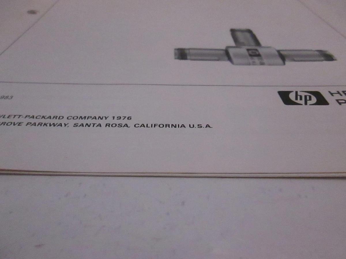 Used HP 11549A Power Splitter Operating and Service Manual, Used