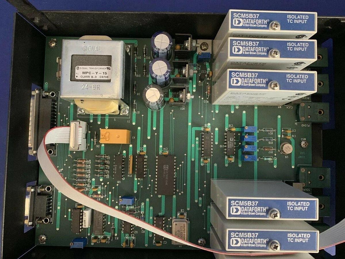 Used ICCI SLC-99 Temperature Control Input Module w/ 8002085 & 8002075, Used