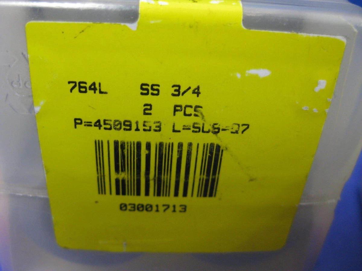 Ham-Let 764LSS3/4 Union Tee with Let-Lok Tube Fittings, 3/4", Lot of 2 NEW