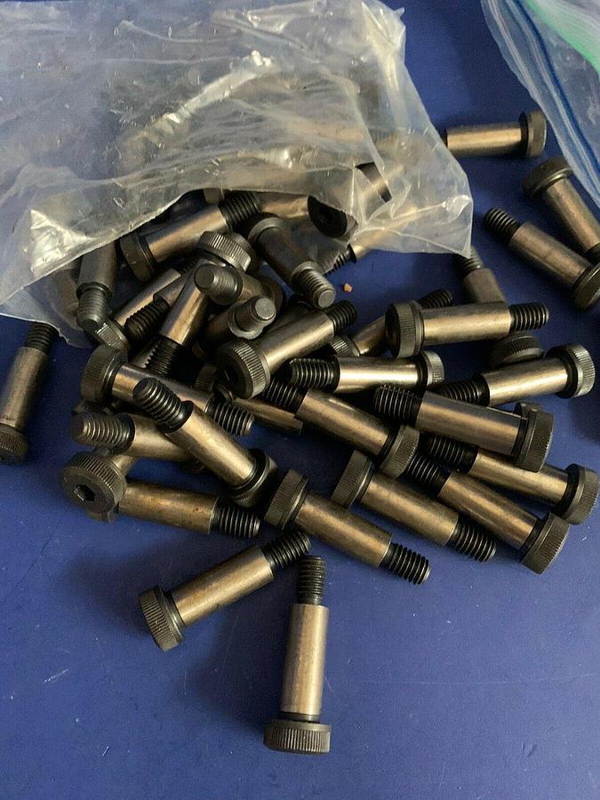 Used Stripper Bolt with Socket Head 1/2"  x 1-1/4", Lot of 50, Used
