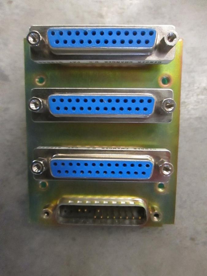 Used Digital 11 Pin Connector w/ 50-15588-01 PCB, 3 Gender Changers, Used