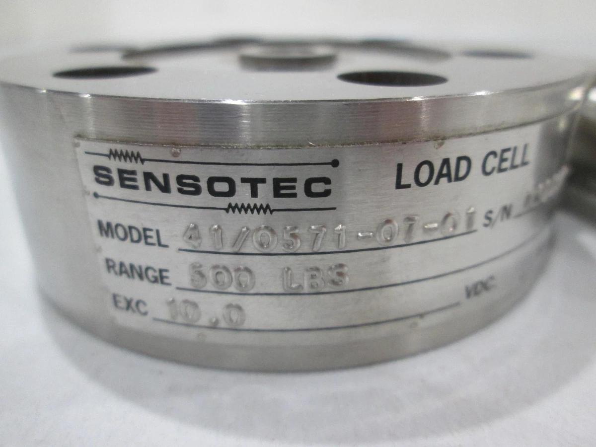 Used Sensotec, 41/057107-01, Load Cell, Used