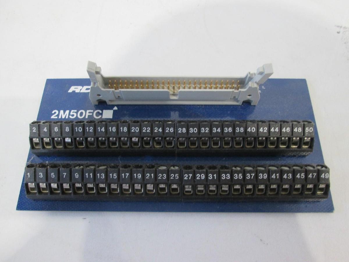 Used TE, 2M50FC, Connectivity Terminal Block PCB, Used