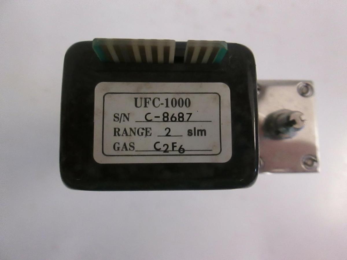 Used Unit UFC-1000 Mass Flow Controller MFC, C2F6, 2 SLM