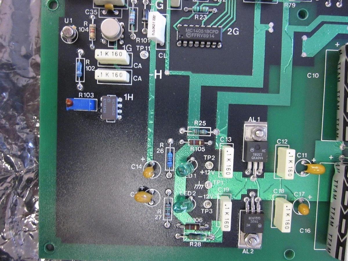 Used SVG 600059-06 6 Input T/C Amplifier