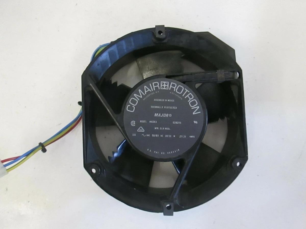 Used Comair Rotron Thermally Protected Model MR2B3 Fan, Used