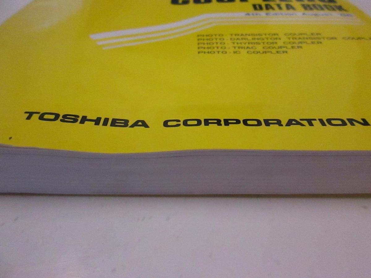 Used Toshiba Photo Couplers Databook Fourth Edition, Used
